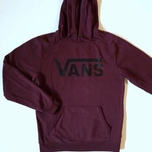 maroon vans sweatshirt